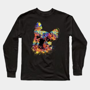 French Bulldog -Frenchie Dog Long Sleeve T-Shirt